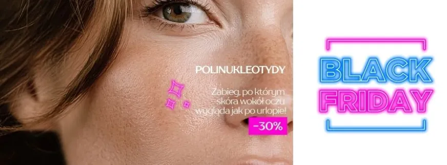 Polinukleotydy – odmładzanie skóry oka lub twarzy